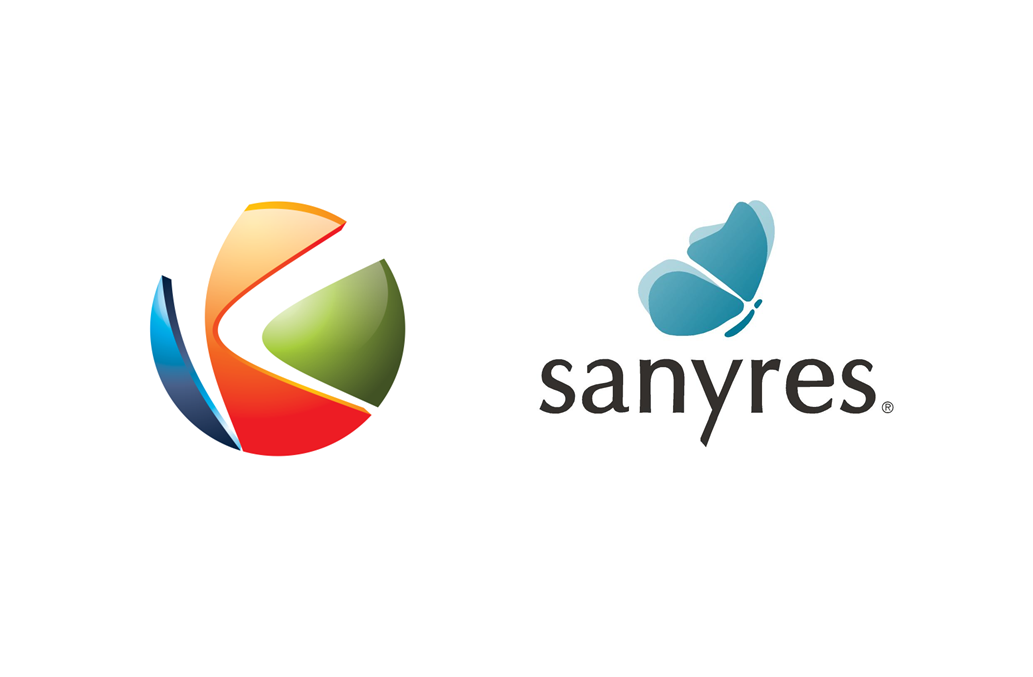 Kurento and Sanyres company logos side by side.